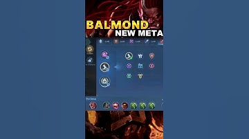 BALMOND NEW REVAMP META BEST BUILD 2024 Setup Guide #mlbb #shorts