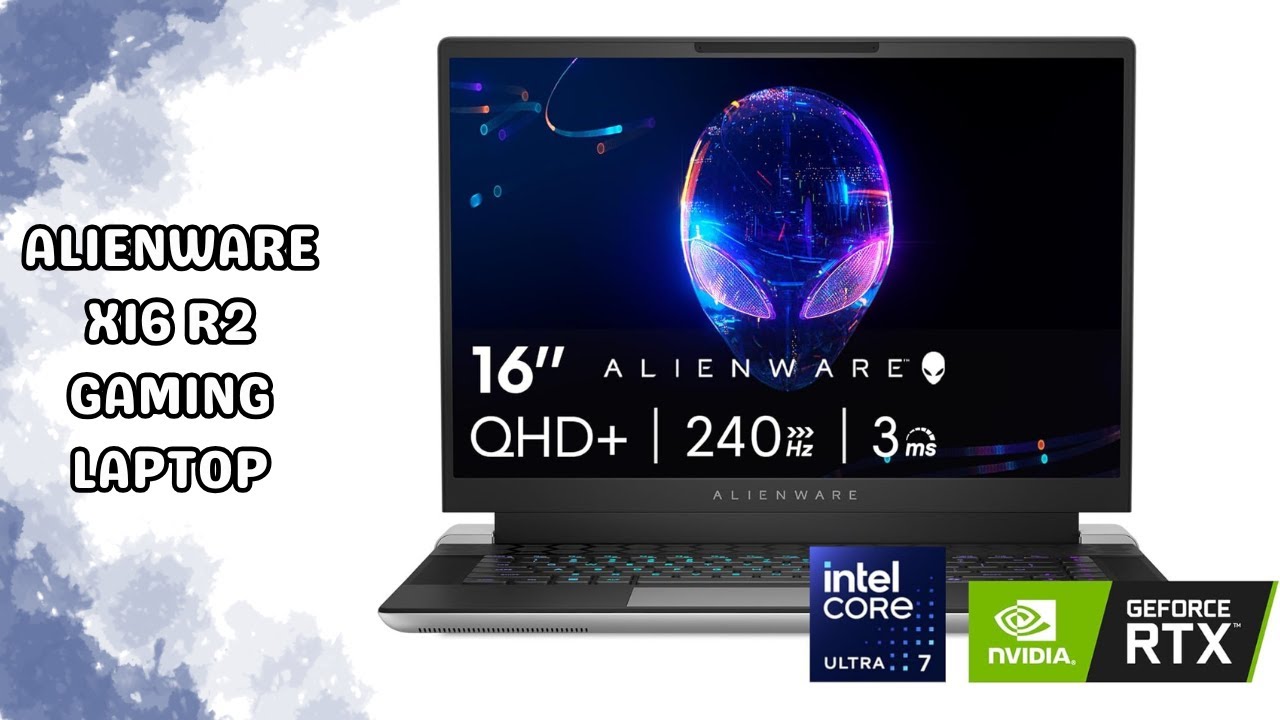 New Laptop Alienware X16 R2 16GB Intel Core Ultra 7 SSD 1T