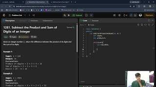 Subtract the Product and Sum of Digits of an Integer | LeetCode 1281 | Easy C++ Solution 🚀