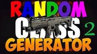 Call of Duty Black Ops 3 Random Class Generator Part 2
