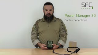 SFC Power Manager 3G - Cable connections