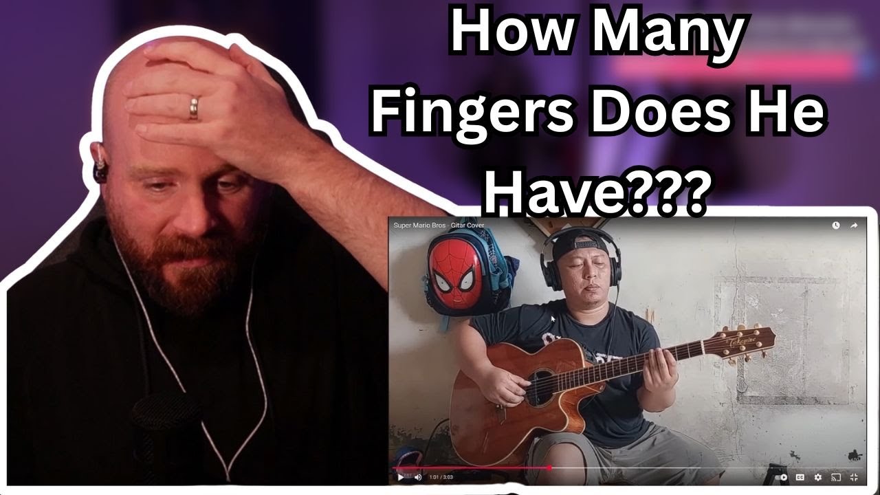 Потусторонняя игра на гитаре! (Реакция Алипа Ба Та)