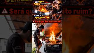 TESTE, MANTA DE CAPÔ PEGA FOGO? #fiatuno #carros #carrocomqualidade