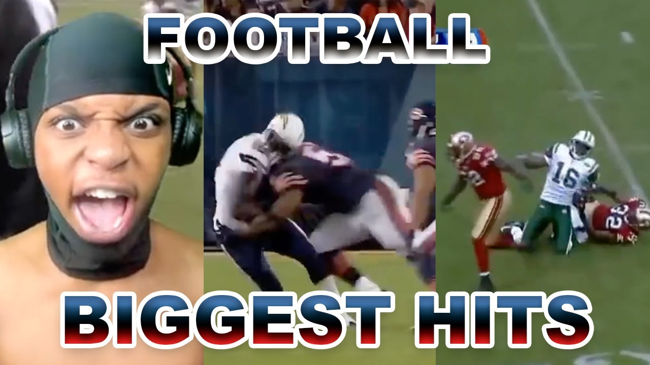 Biggest Football Hits Ever Reaction LIFE YouTube