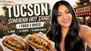 Trying Tucson’s Best Sonoran Hotdogs! 