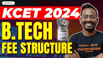 KCET 2024 Fee Structure | KEA UGCET 2024 Engineering & Architecture Fees Released