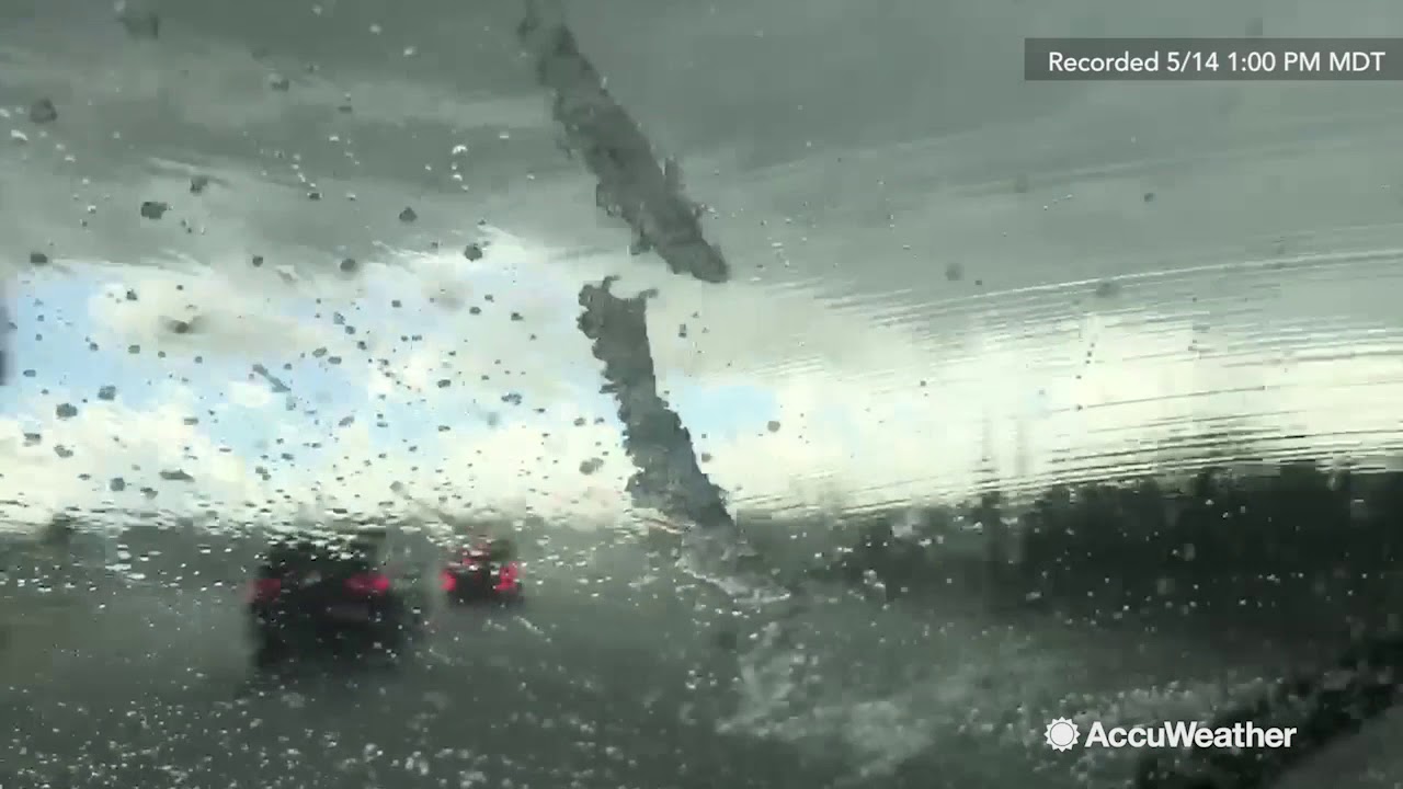 MAY 14: Reed Timmer captures incredible hail storm in Colorado - YouTube
