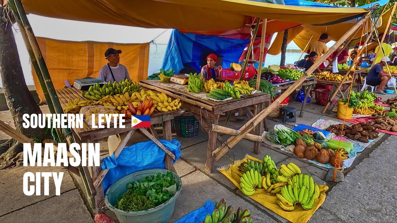 🇵🇭 [4K] Maasin City | One of the Oldest Towns in Southern Leyte | Philippines | Walking Tour