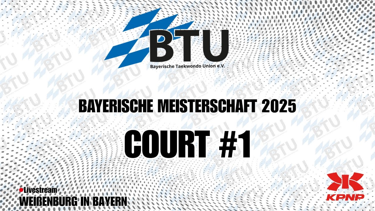 Bayerische Meisterschaft 2025 - Court 1