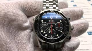 How to Use the Omega Seamaster Chronograph by AuthenticWatches.com screenshot 3