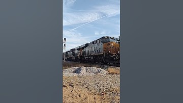 M453 pounds the crossover and gives a horn salute #csx