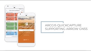 ArcGIS QuickCapture Supporting Arrow GNSS