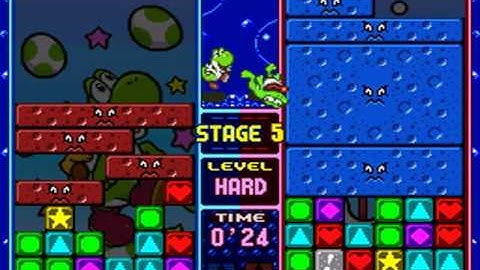 Tetris Attack Super Hard with B A L L code