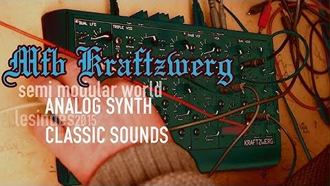 MFB Kraftzwerg // Keyboard played // Classic Patches