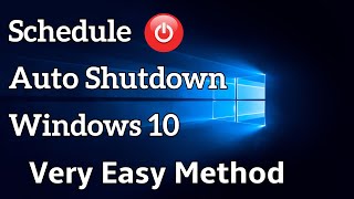 How to Schedule Auto Shutdown in Windows 10 (Easy Method)
