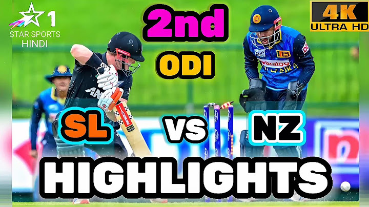 Cricket Highlights Sri Lanka vs New Zealand | SL vs NZ 2nd ODI Highlights | SL vs NZ 2nd ODI 2024