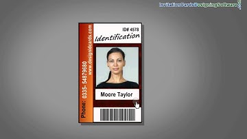 Easy to design and print ID cards for corporate sector using DRPU ID card design software