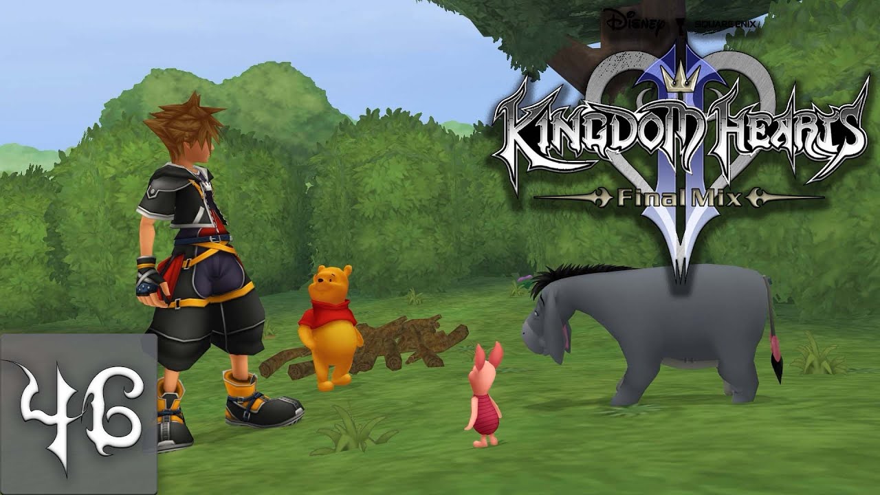 EEYORE'S HOUSE GET'S POOHED ON | Ep. 46 | Kingdom Hearts II: FINAL MIX ...