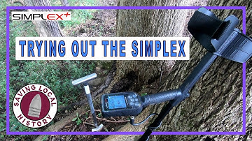 Nokta Makro Simplex Metal Detector - Relic Hunting