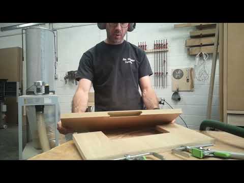 How to make cut out wardrobe handles - how we make our finger pull handles for wardrobes and