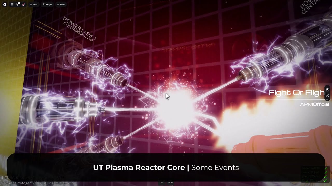 UT Plasma Reactor Core | Some Events