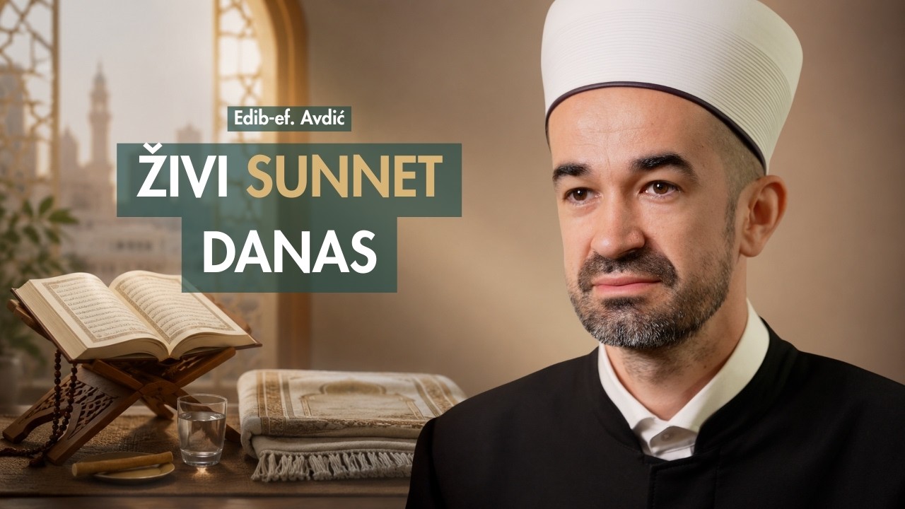 Slijeđenje sunneta Allahovog poslanika u današnjem vaktu | Edib-ef. Avdić | ZNAKOVNI JEZIK