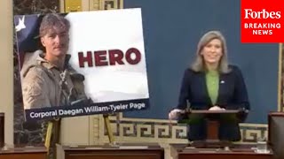 'He Died A Hero': Joni Ernst Memorializes Marine Killed In Kabul Airport Bombing