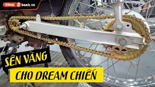 Quy trình thay nhông sên dĩa cho Dream | Cách bảo đưỡng để nhông sên dĩa luôn bền bỉ