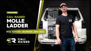 4Runner MOLLE Ladder Installation