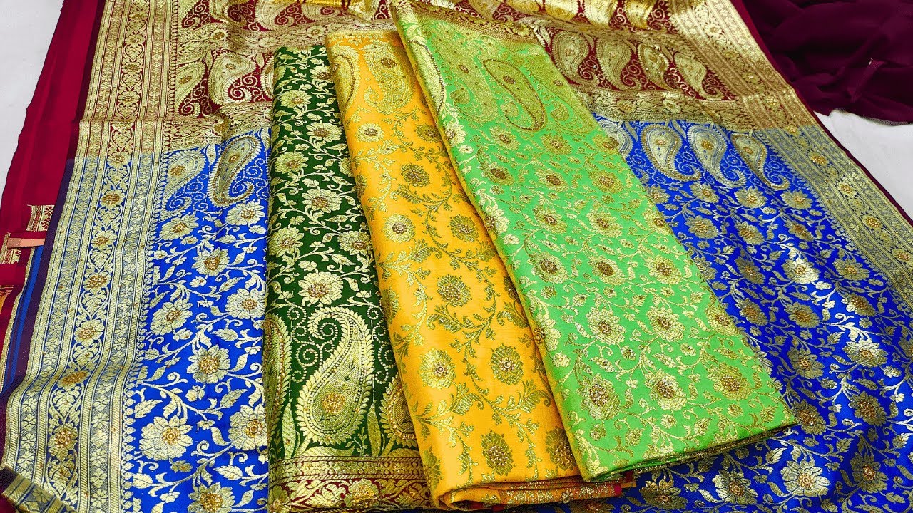 Tissue Organza Sarees || Jimmy Choo Sarees || Banarasi Sarees Single Sarees Delivery  Hyderabad