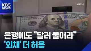 이번엔 은행에 ‘달러 풀어라’ 신호…대책 총동원 / KBS  2025.12.19.
