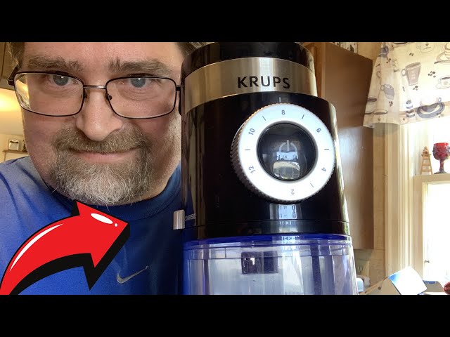 Krups Precision Plastic and Stainless Steel Flat Burr Grinder Review 