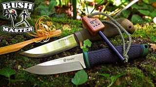 Нож Ganzo G806 против Cold Steel Finn Hawk. Ножи для леса