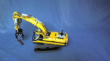 Lego Technic 8043- MOD ( 8 MOTORS )