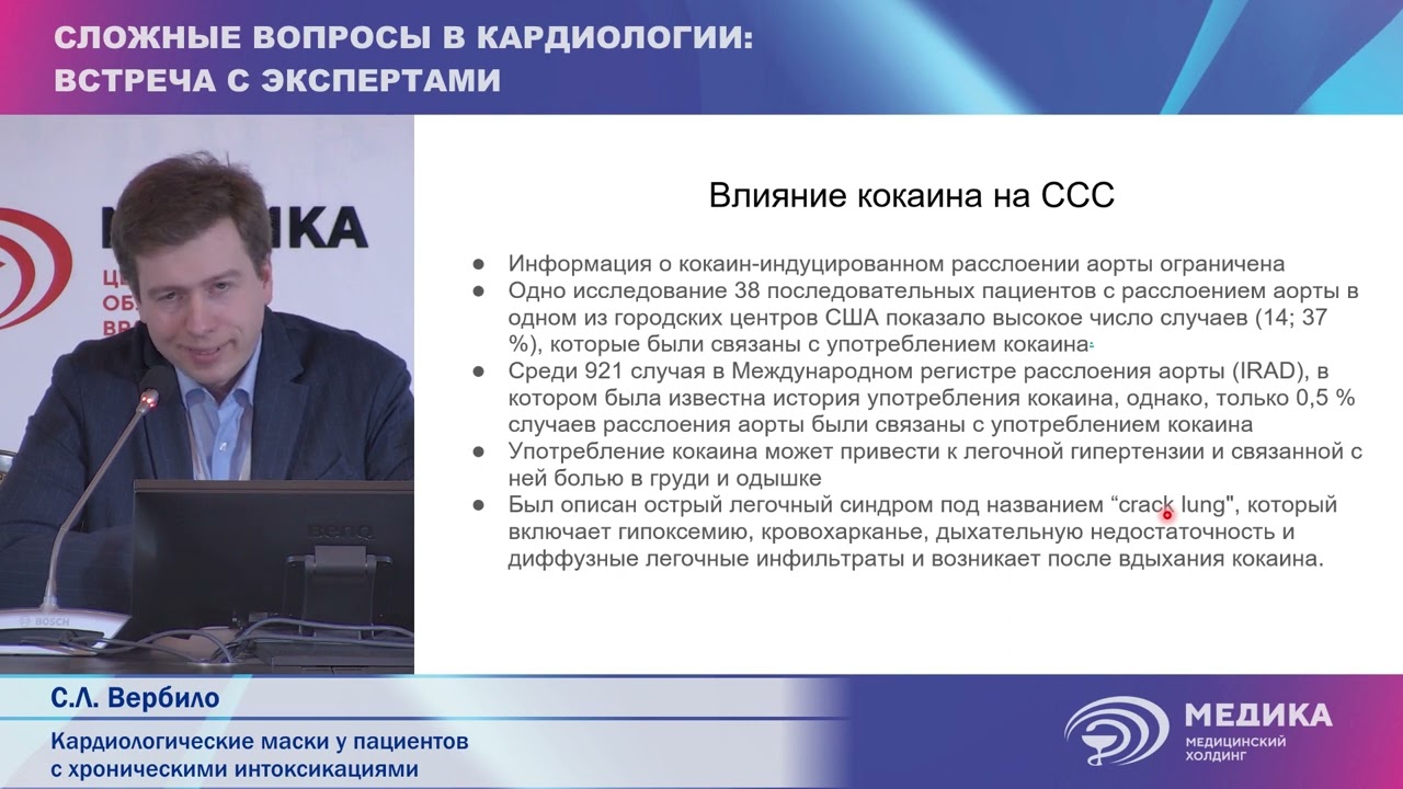 Конференция МЕДИКА «Сложные вопросы в кардиологии» 12-13.04.2024 (2 часть)