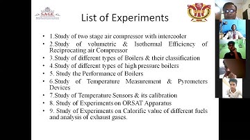 Thermal Engineering Lab ME306 07082020
