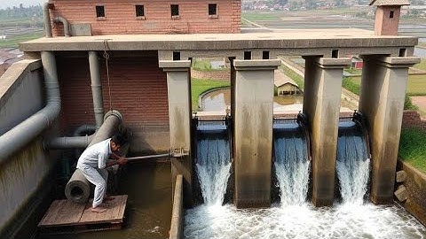 Innovative Hydraulic Dam Development #Irrigation #Artistry #WaterConservation #Sustainability