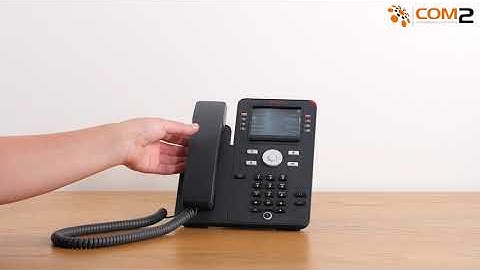 Avaya J169 - Placing a Call on Hold