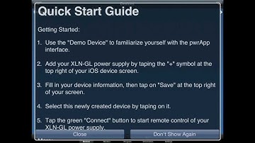 Quick setup of your B&K Precision XLN-GL DC power supply and "pwrApp"