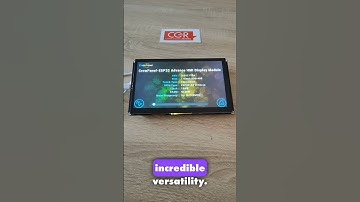 Elecrow CrowPanel Advance 7“ HMI ESP32-S3 AI-Powered IPS Touch Screen
