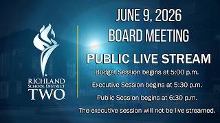 Richland School District Two Board of Trustees Meeting | June 9, 2026
