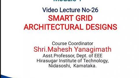Smart Grid Architectural Design