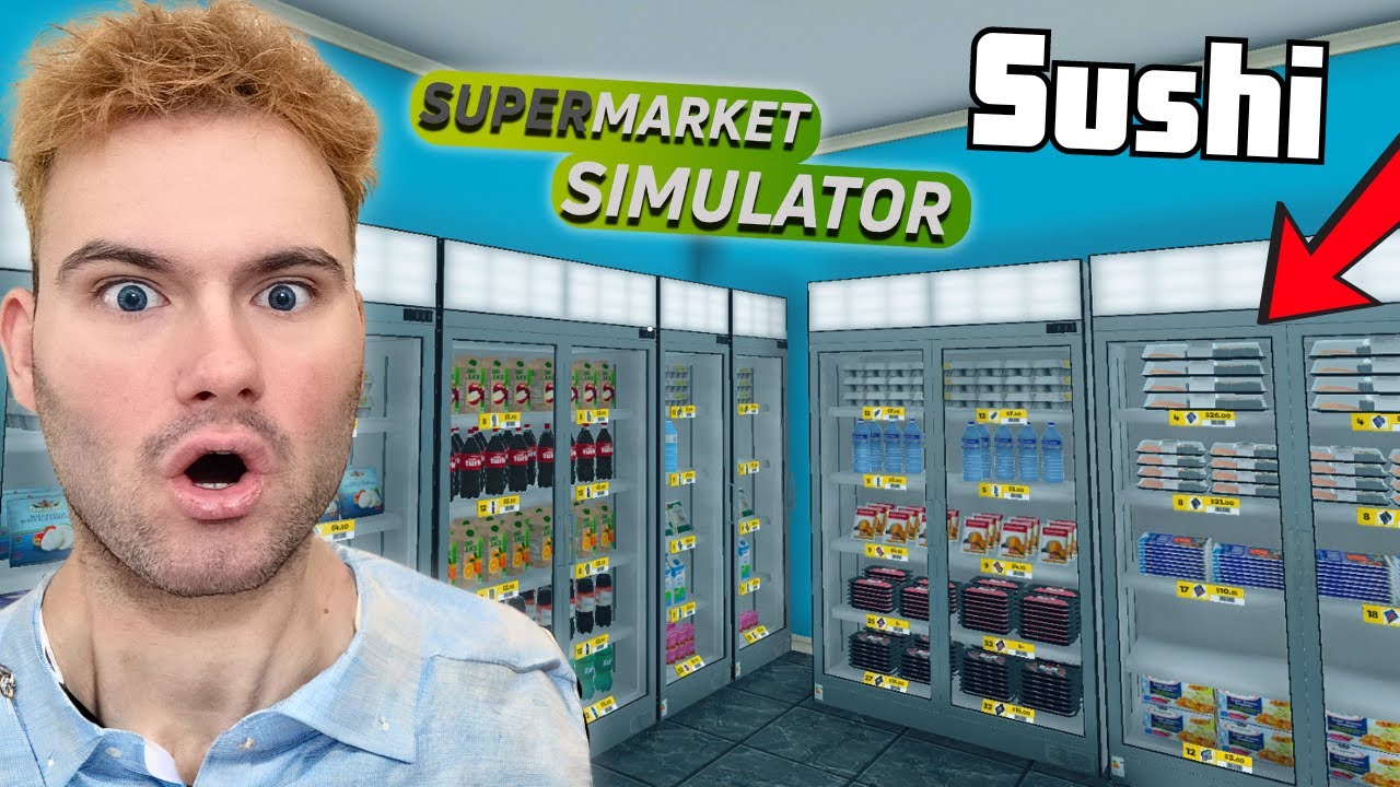 ΑΓΟΡΑΣΑ ΤΑ ΠΙΟ ΑΚΡΙΒΑ ΦΑΓΗΤΑ ΣΤΟ SUPERMARKET SIMULATOR! PART 9