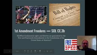 1st Amendment Review and Examples