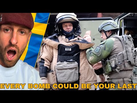 Swedens Army Highly Skilled Bomb disposal British Army Veteran Reacts