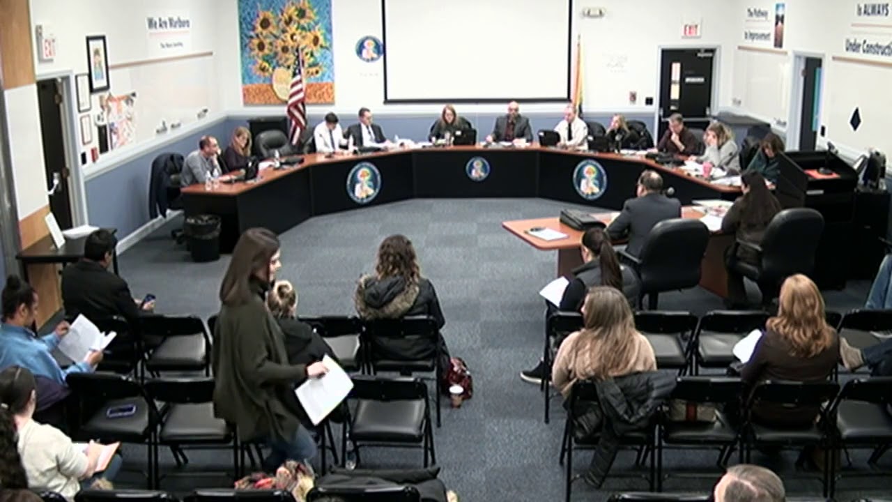Marlboro Township Board of Education Meeting 01/22/2019 YouTube