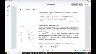 LIT Cal 1 2 4 Infinite Limits overview