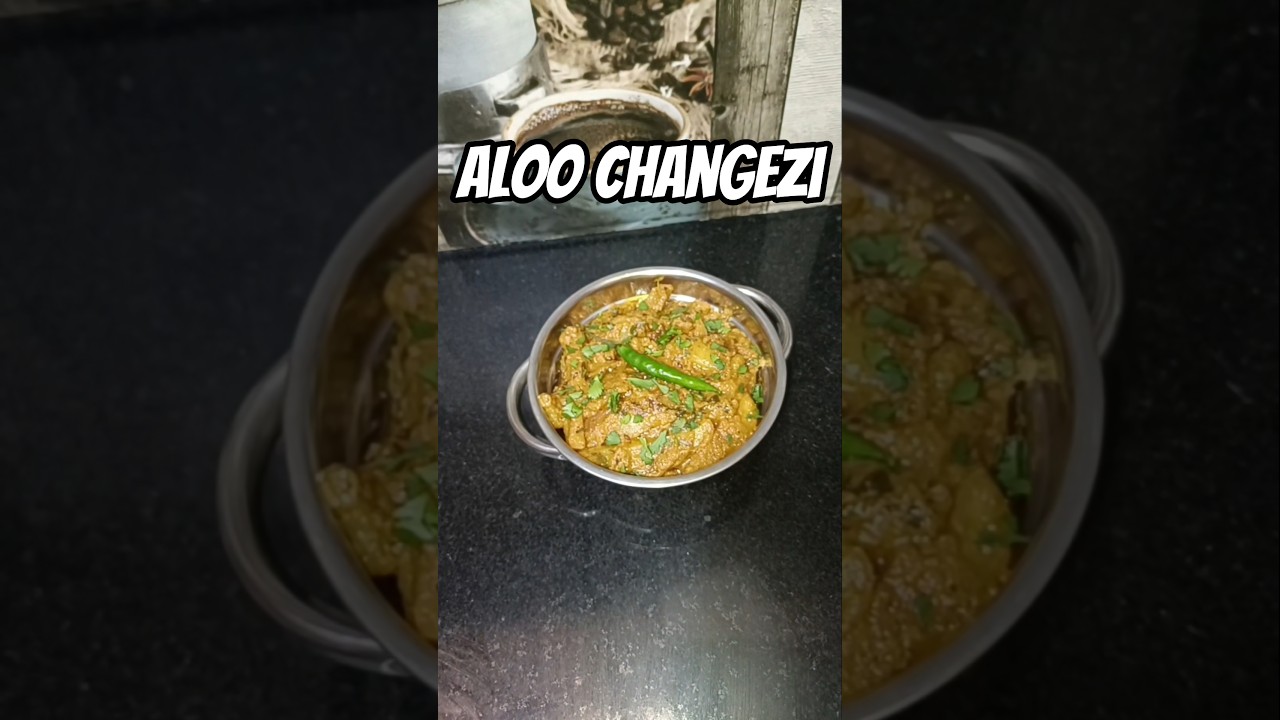 Aloo Changezi Recipe| Aloo ki easy sabzi #shorts #recipe #changezi
