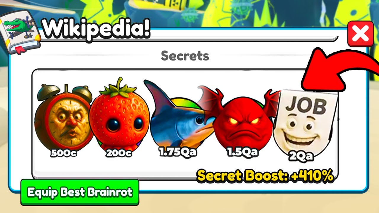 Unlocking ALL FUSIONS at the MAXIMUM level in Brainrot Evolution! (Roblox)