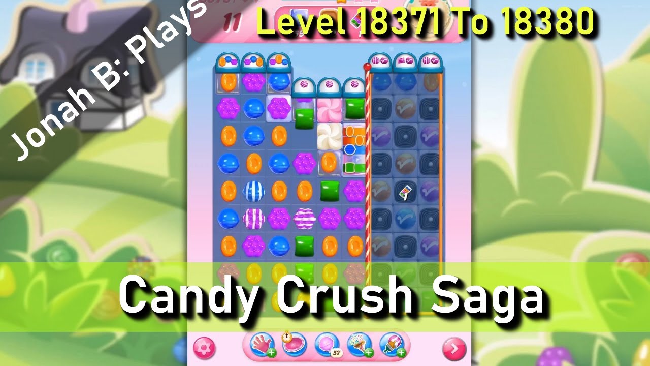Candy Crush Saga Level 18371 18372 18373 18374 18375 18376 18377